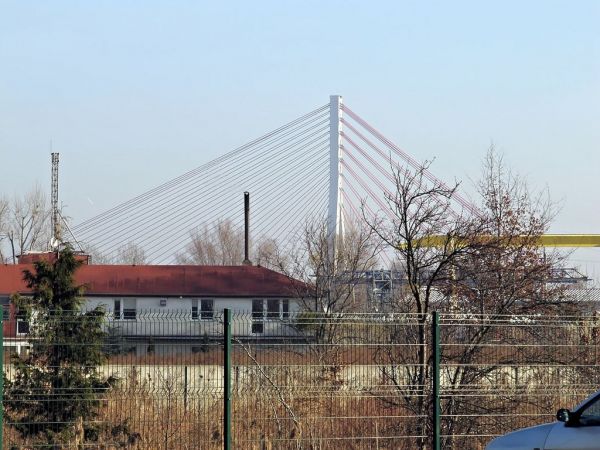 Widok na Most Jana Pawła II