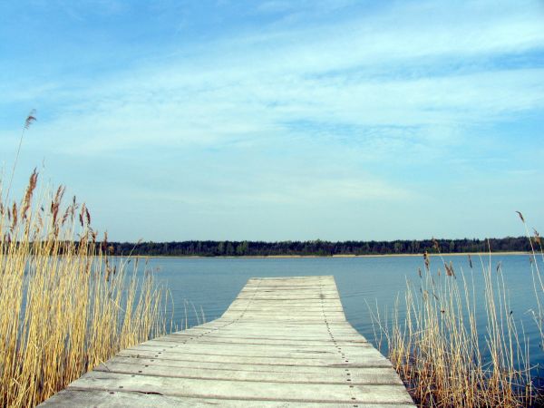 Jezioro Budzisławskie spokój i cisza