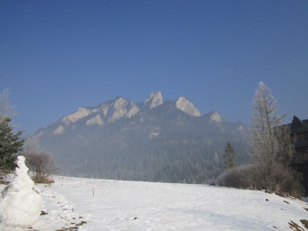 Widok na Trzy Korony