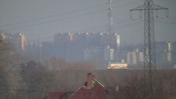 Widok na trasę S-3 z Łupowa.