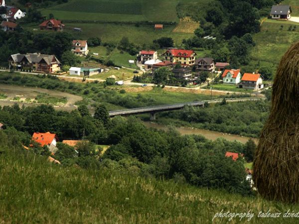 Most na rzece Poprad - Rytro.