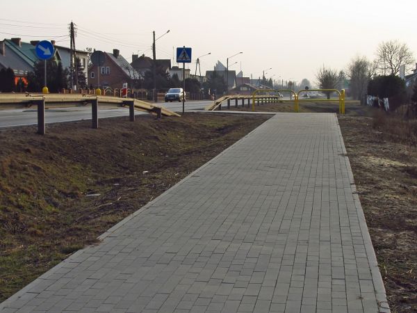 Ścieżka rowerowa przy ulicy Starogardzkiej