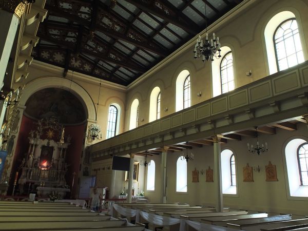 Wnętrze kościoła