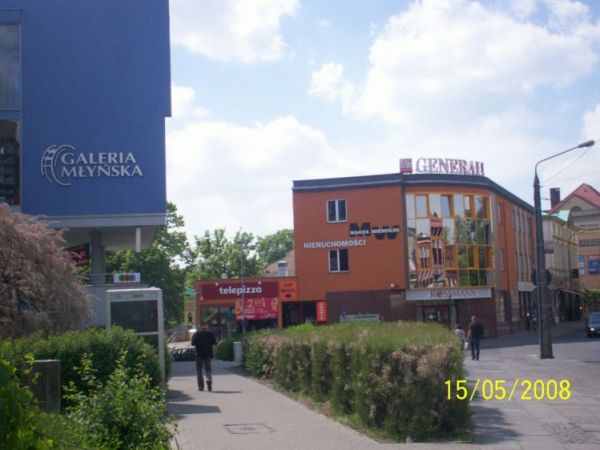 Budynki przy ul. Gen. Sikorskiego.