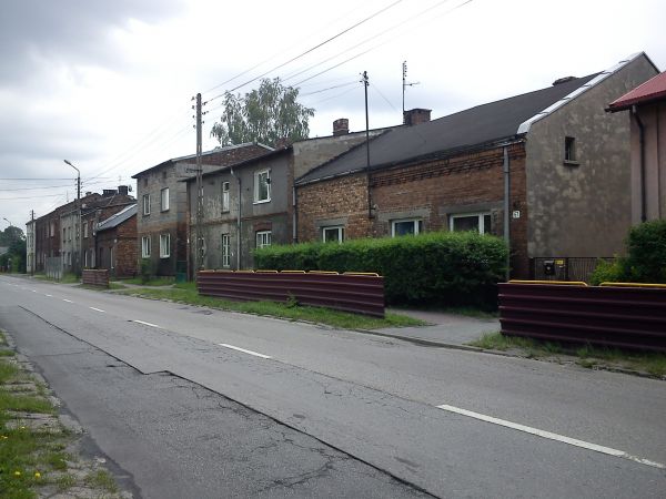 Sosnowiec-Kazimierz Górniczy. Ulica Armii Krajowej.