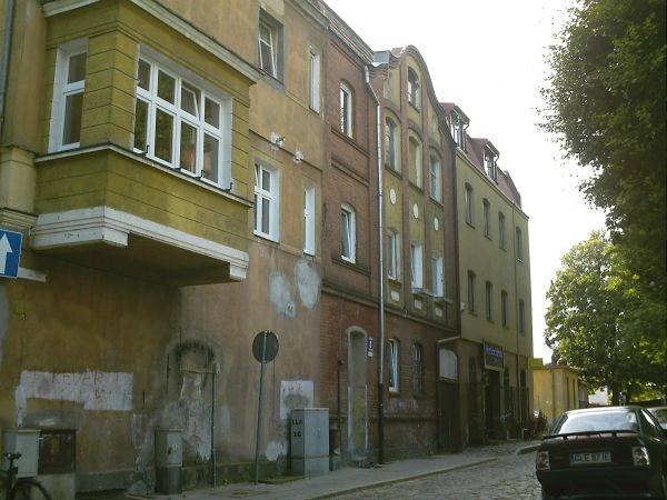 Budynki przy ul. Franciszkańskiej.