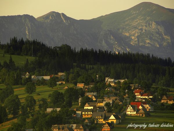 Widok na Tatry