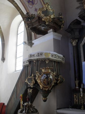 Kościół św. Marcina - ambona