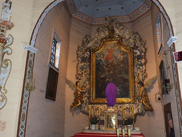 ołtarz główny kościoła św.Rocha