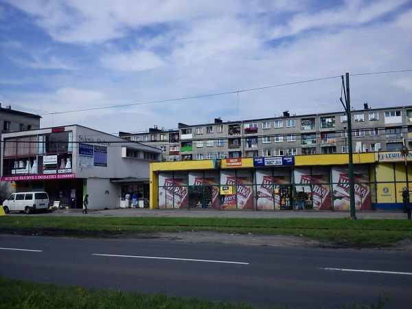 Sosnowiec-Niwka. Ulica Wojska Polskiego.