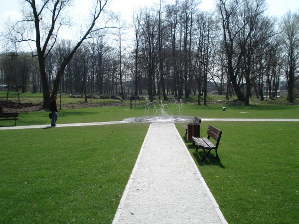 A to fontanna z innej strony