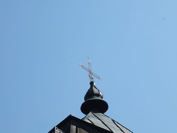 Ciekawe zakończenie wieżyczek cerkiewki