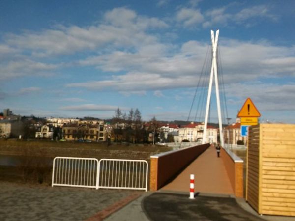 Green Velo kładka pieszo - rowerowa