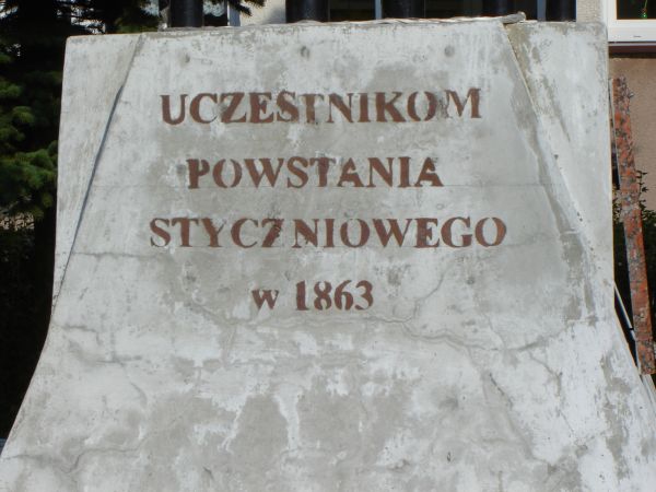 Pomnik powstańców z powstania styczniowego 1863r. foto. Stanisław Ponikierski