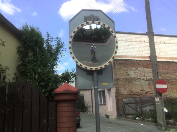 Na jednej z małych uliczek...