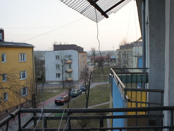Widok z bloku-49 na osiedle