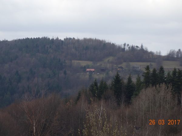 Harbutowice .Osiedle  "Za Górą" Pod Szklaną Górą.