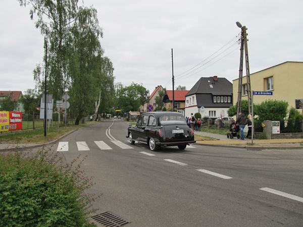 Skrzyżowanie Brzozowej z Matejki