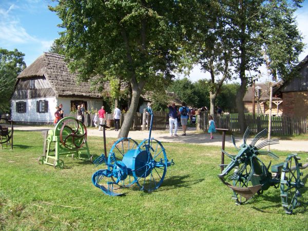 Wystawa maszyn rolniczych.