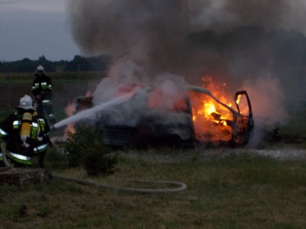 Pokaz strażaków z Czarnolasu