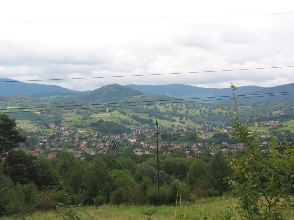 Widok na Węgierską Górke