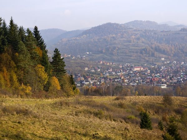 Widok na Szczawnicę