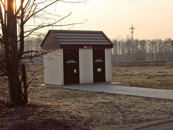 Nowa trafostacja przy ulicy Dworcowej, przy piekarni.