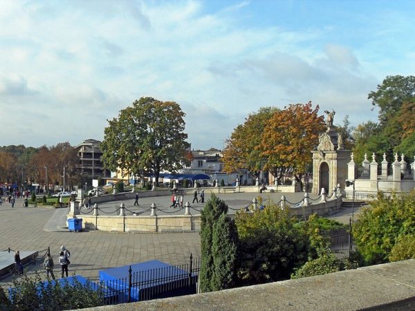 Widok na Plac Lubomirskich