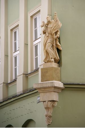 Kraków - Kamienica Książęca,detal architektoniczny