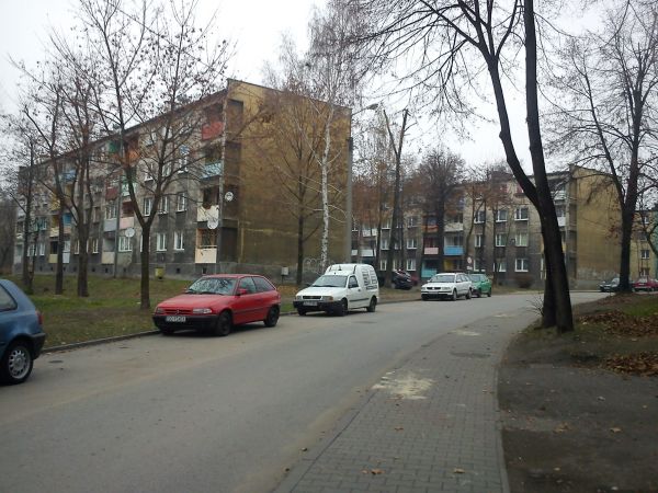Sosnowiec-Niwka Pawiak. Ulica Zagłębiowska.