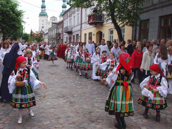 Procesja Bożego Ciałą w Łowiczu