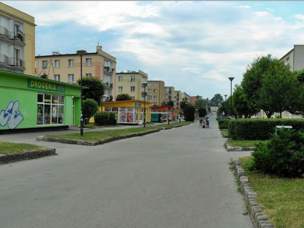 Aleja Wojska Polskiego w kierunku Dworca PKP