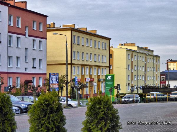 Poniatowa, bloki przy ul. 1 maja - foto. Krzysztof Goleń