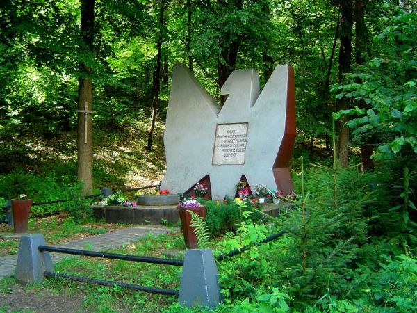 Bachotek - Brzezinki. Pierwsza egzekucja mieszkańców Brodnicy i regionu brodnickiego odbyła się w tym miejscu 19 września 1939r. Ofiary przeprowadzonych tu egze