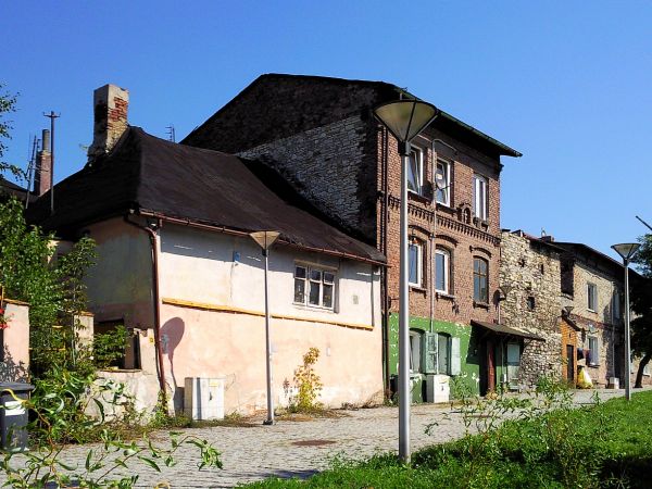 Czeladź. Fragment ulicy Ciasnej