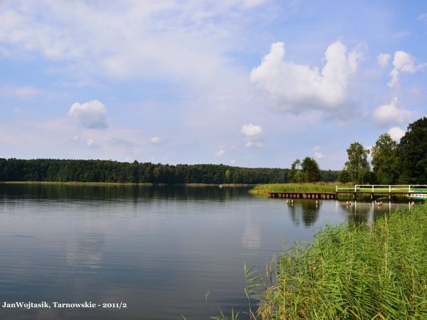 Widok na Jezioro Tarnowskie Duże