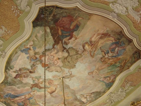 Wnętrza zamku Książ