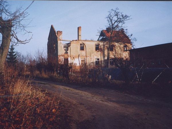 Ruiny pałacu w Starej Rudzie