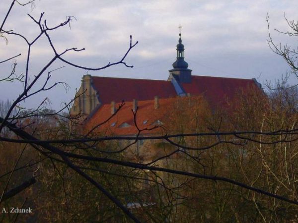 Sieradz - zabudowania klasztoru