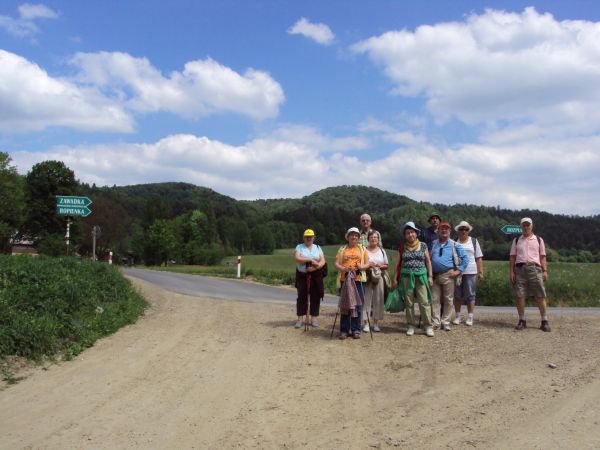 na rozstaju: z Rakowej przyszliśmy, na Zawadkę kiedyś - a teraz na Rozpucie !