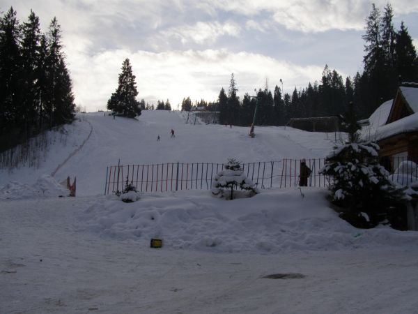 Gliczarów Dolny - zimowe klimaty