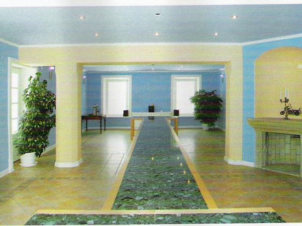 ze zbiorów prywatnych: z materiałów promujących UG Dydnia  - współczesne, wnętrze dworu.