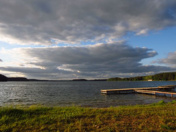 Nad jeziorem Wdzydze