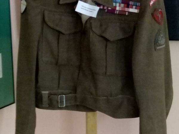 Muzeum w Opatowie- mundur Kazimierza Pracza