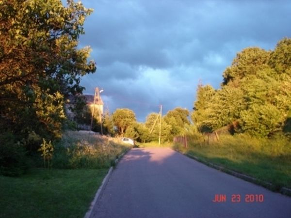 Ulica Jana Czuby przed burzą