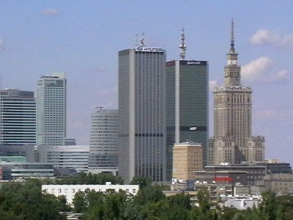 Widok na hotel Marriot