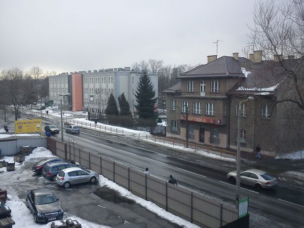 Sosnowiec-Niwka. Ulica Wojska Polskiego.