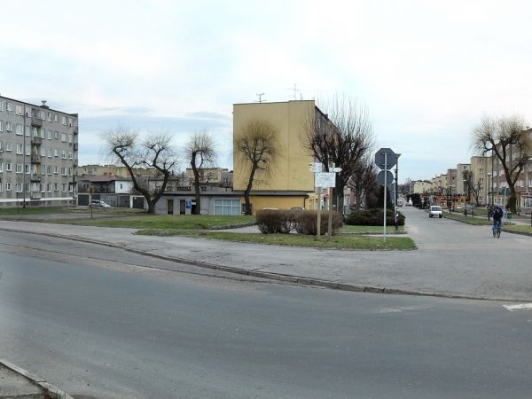 Aleja Wojska Polskiego w kierunku centrum miasta