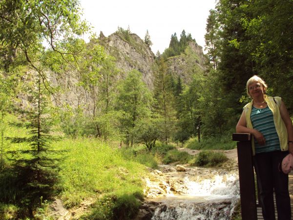 Skałka Smolegowej - w Rezerwacie Przyrody "Wąwóz Homole" - skały mają fantazyjne formy i osiągają nawet 120m wysokości. Tu kręcono sceny do filmu pt. "Janosik"