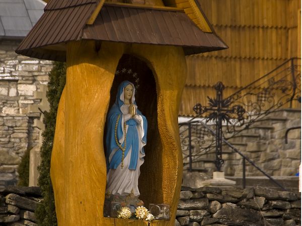 Wierchomla Wielka
Drewniany kościół, d. cerkiew greckokatolicka ,kapliczka